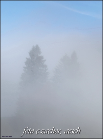Nebelbild mit Rand