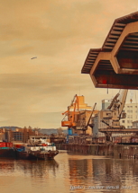38-Rheinhafen-Abendstimmung_Bildgröße ändern